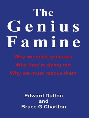 cover image of The Genius Famine